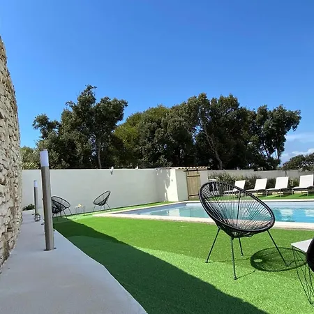 Location Agreable 3 Piscine Chauffee Bonifacio Villa